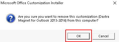 screenshot Microsoft Office Customization Installer